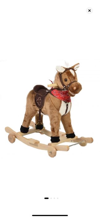 Balansoar calut cu roti 2 in 1 Chipper Coffee