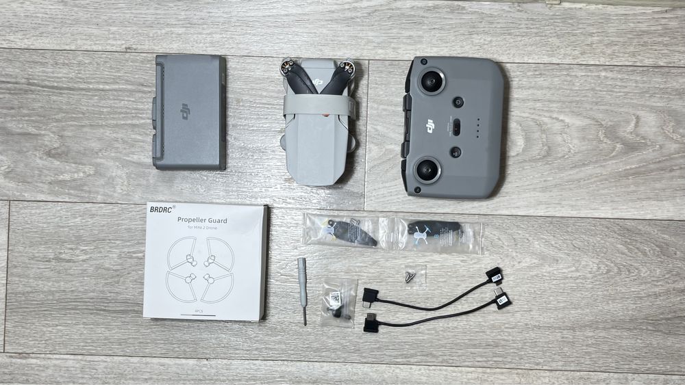 Дрон DJI Mini 2 fly more combo. полный комплект
