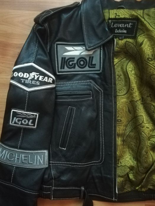 Geacă din piele "Levant" pentru copii gen "Motor""