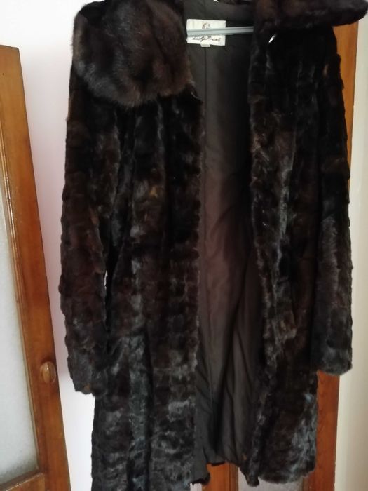 Шүба норковая из кусочков
