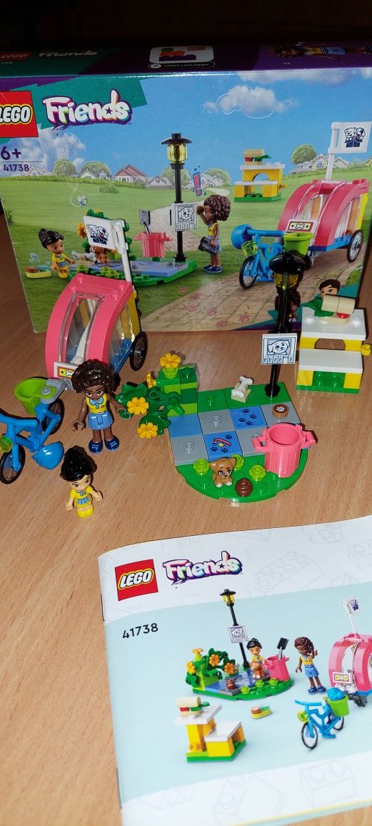 Lego Friends _Bicicleta pentru salvarea câinilor