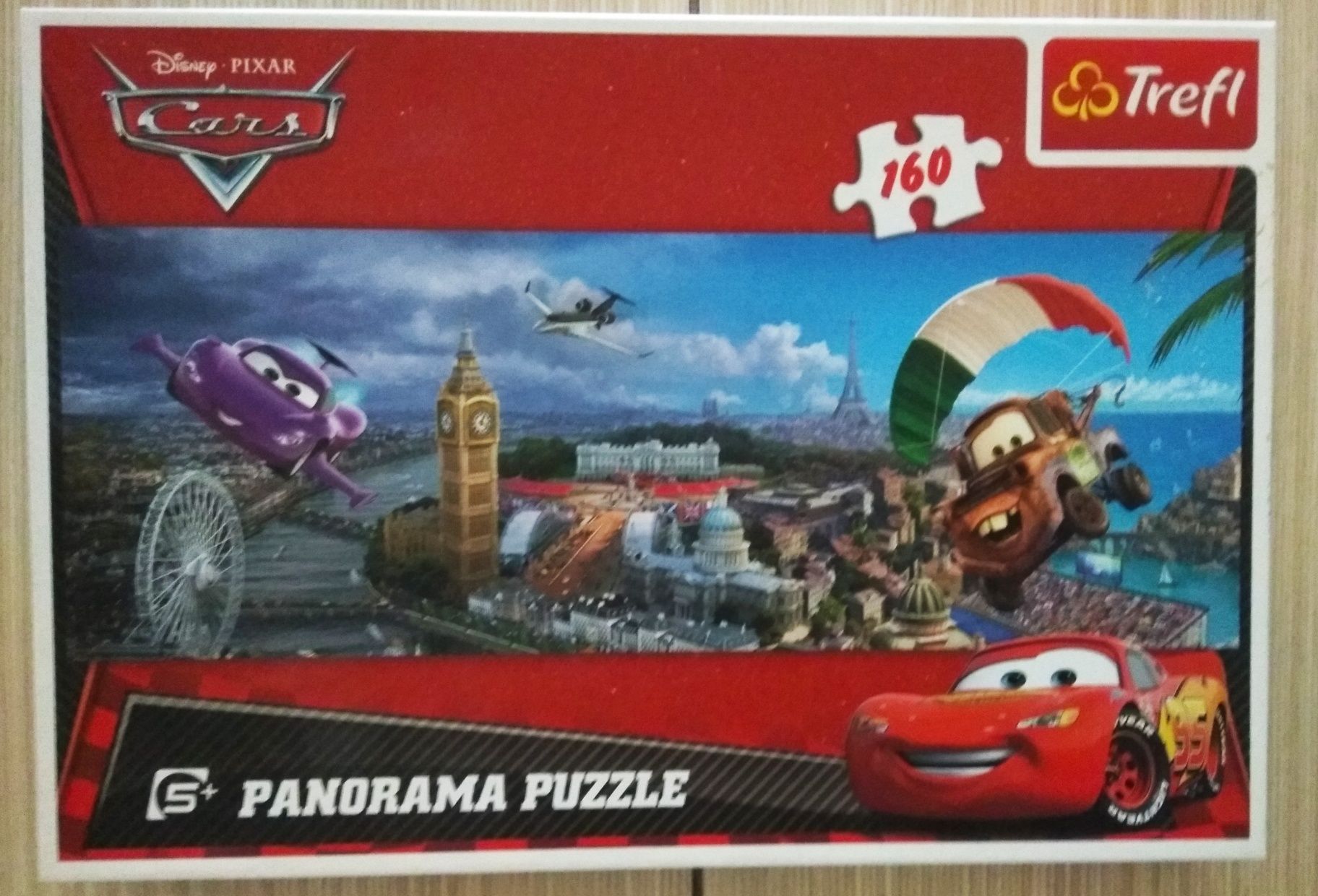 Set CARS. Film DVD, puzzle, joc DOMINO