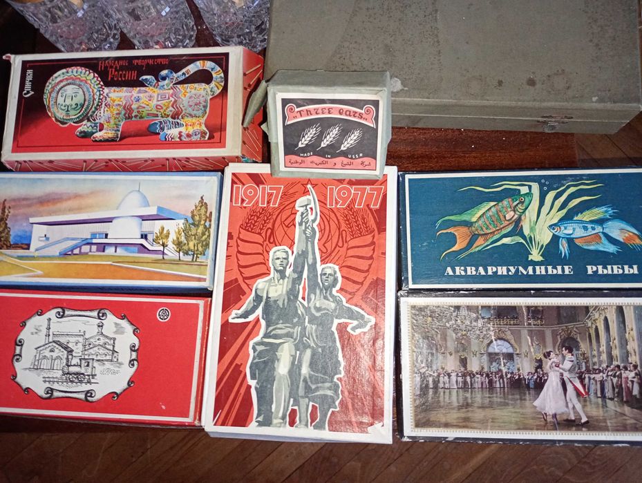 СССР колекция стари руски кибрити