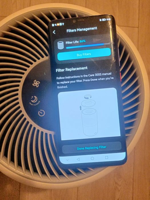 Vand Purificator aer Levoit Core 300S, 195 mc/h