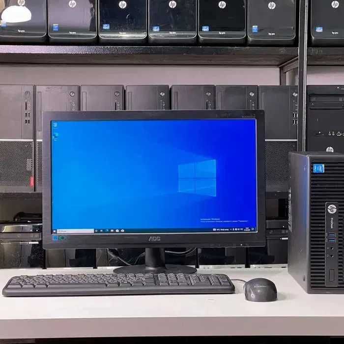 Компьютер + Монитор | i3 / ОЗУ 8GB / SSD | Готовое офисное решение