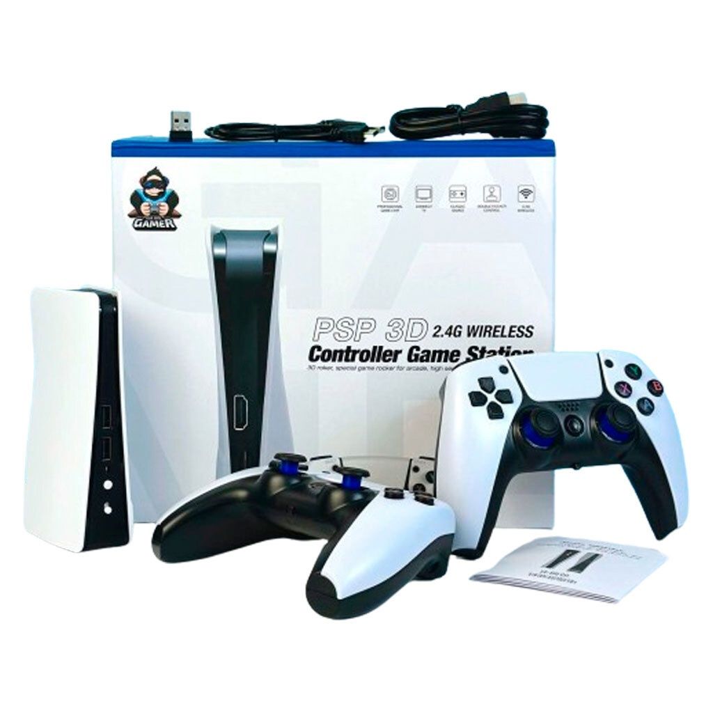 PSP 3D 2.4G WIRELESS Controller Game Station