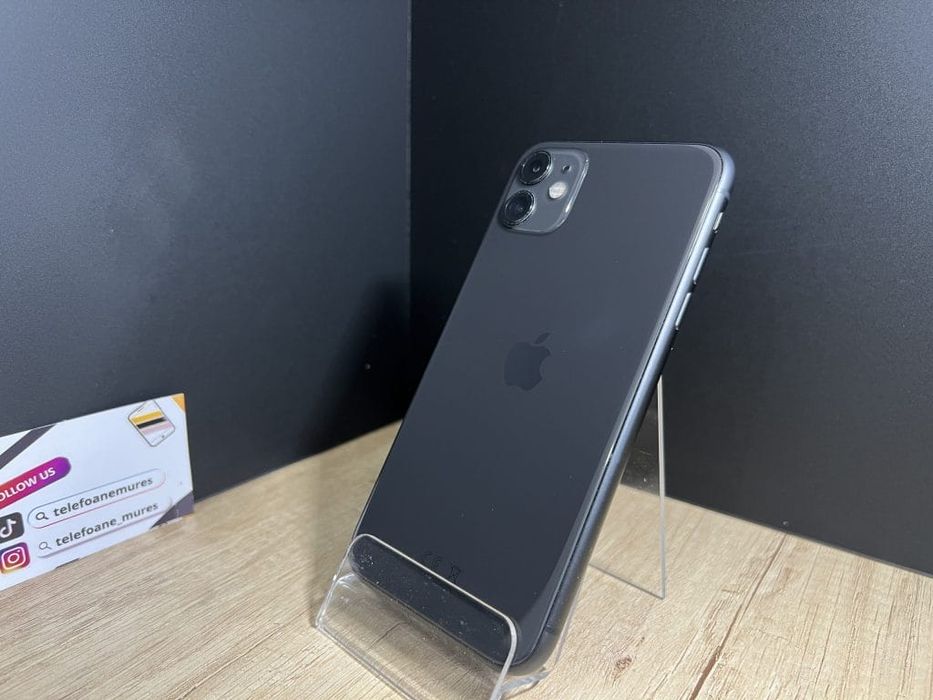 iPhone 11 64Gb Black 3 ani garanție, Telefoane Mureș
