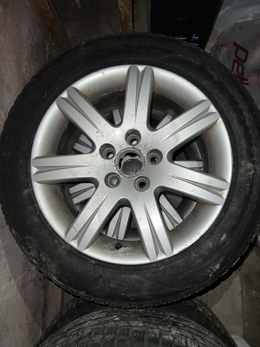 Jante Audi 16” cu cauciucuri de iarna
