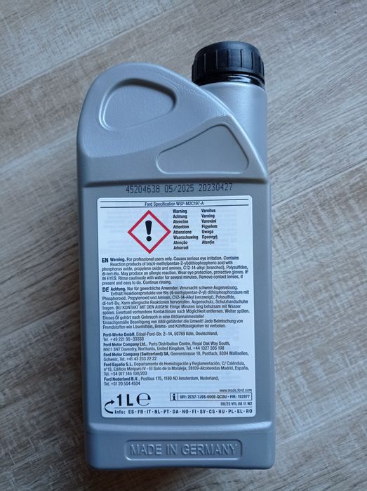 Ford 80w90 C2 ulei cutie diferential axa transmisie