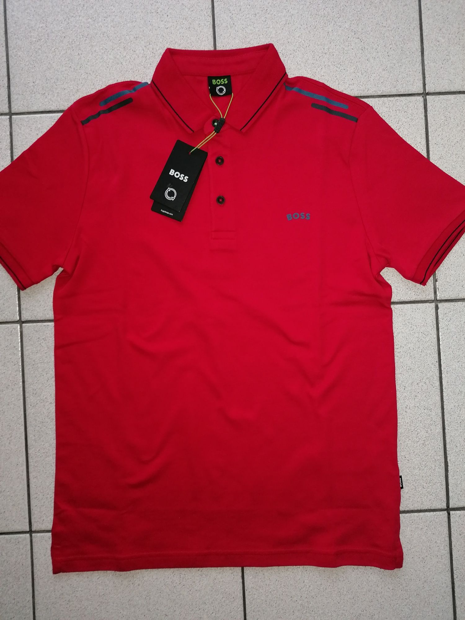 HUGO BOSS® - НОВА - мъжка поло тениска - 48(М)