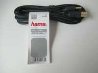 Cablu imprimanta USB A - USB B HAMA 20180, 1.5m 480 Mb/s ecranat aurit