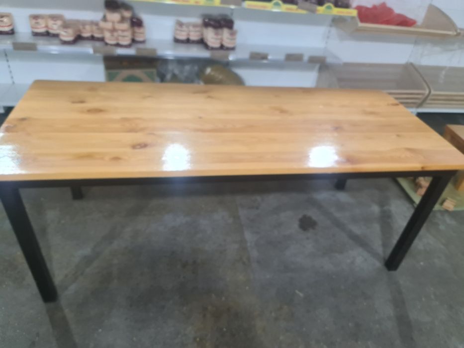 Стол крафтовый ручной работы