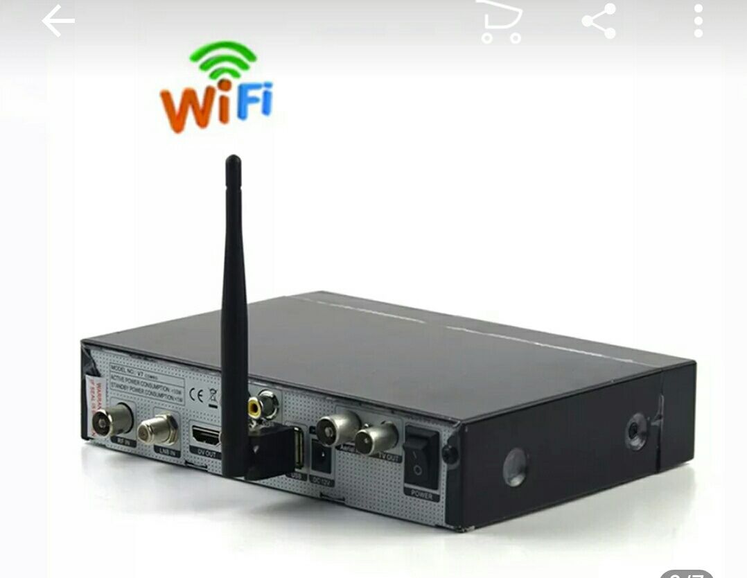 WiFi адаптер для приставок местного ТВ Т2 и ресиверов.