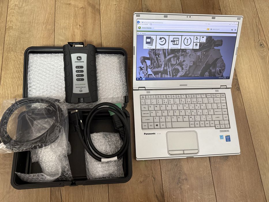 Tester/Diagnoza dedicata John Deere V3+Laptop Panasonic CF-Lx3 cu soft