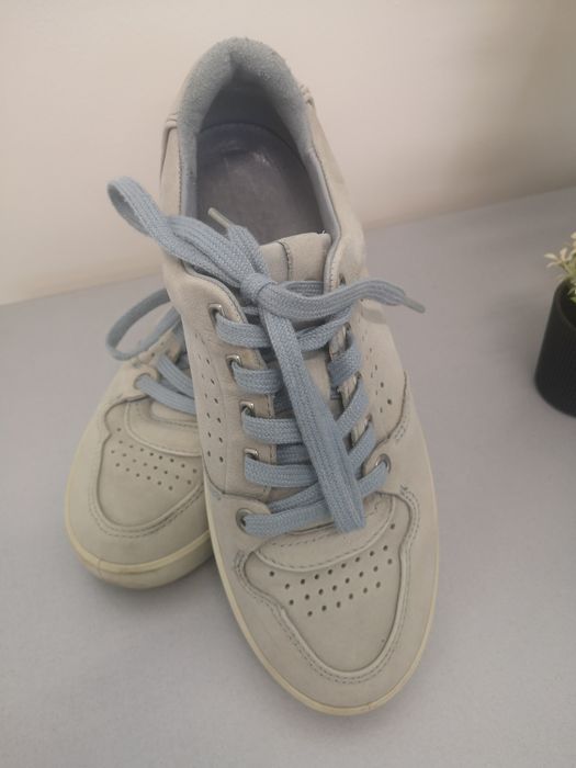 Pantofi damă cu sireturi piele nr 37