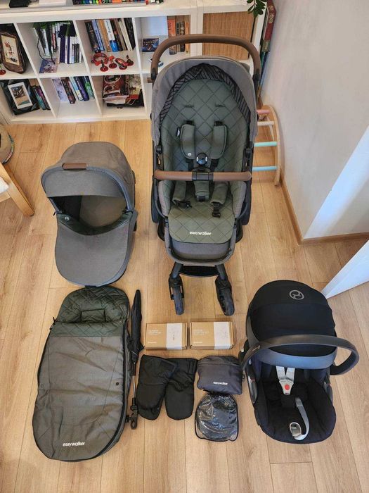 Количка Easywalker Harvey 3 Premium 2в1 + Столче за кола Cybex Cloud Z