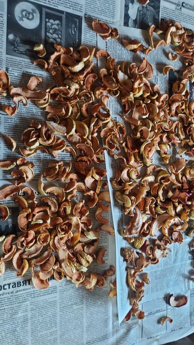 Сушёные  яблоки -сухофрукт