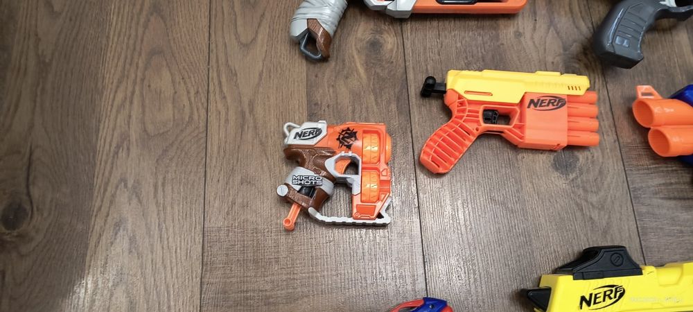 NERF.       пушки