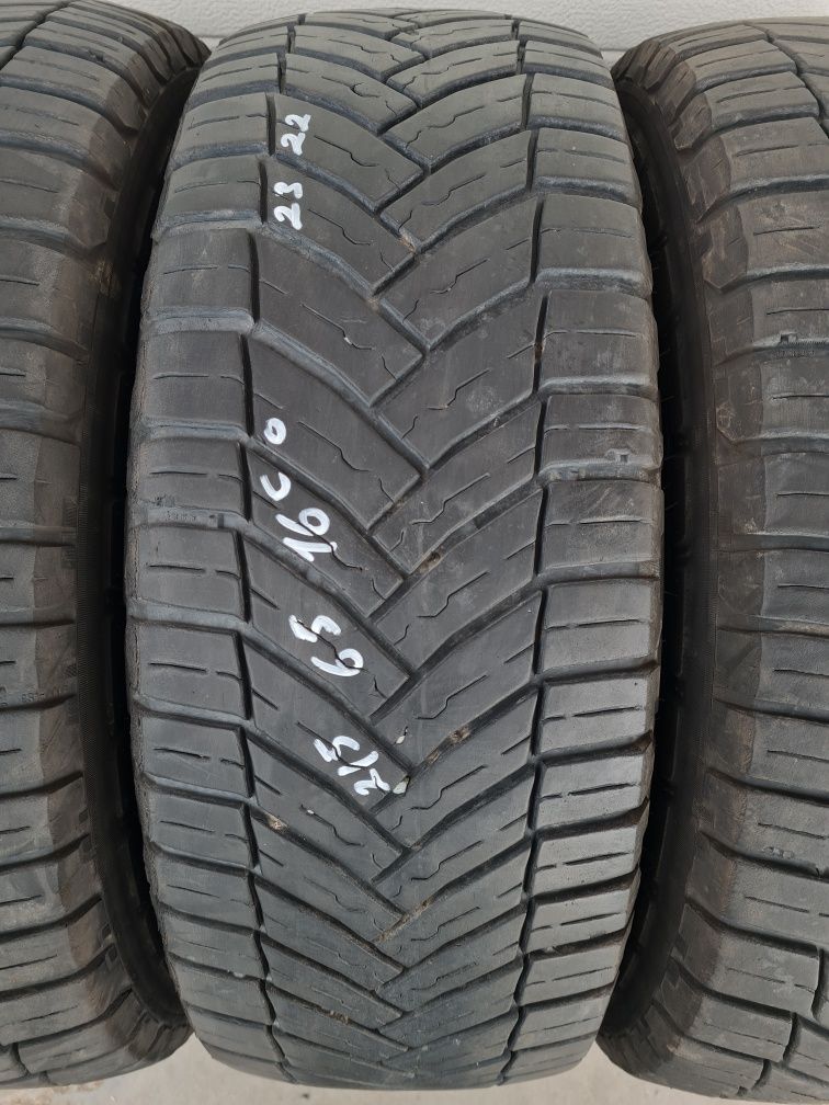 Всесезонни гуми за Бус 4 броя MICHELIN Agilis 215 65 R16C дот 0422