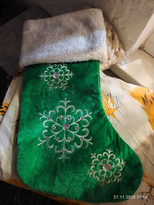 Новогодний носочек для подарков