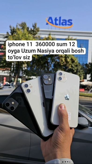 iPhone 11 360,000 sum 12 oyga