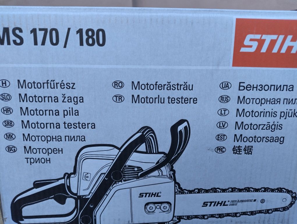 Vând Stihl ms 180 C fabr.08 2023 NOUA.!!