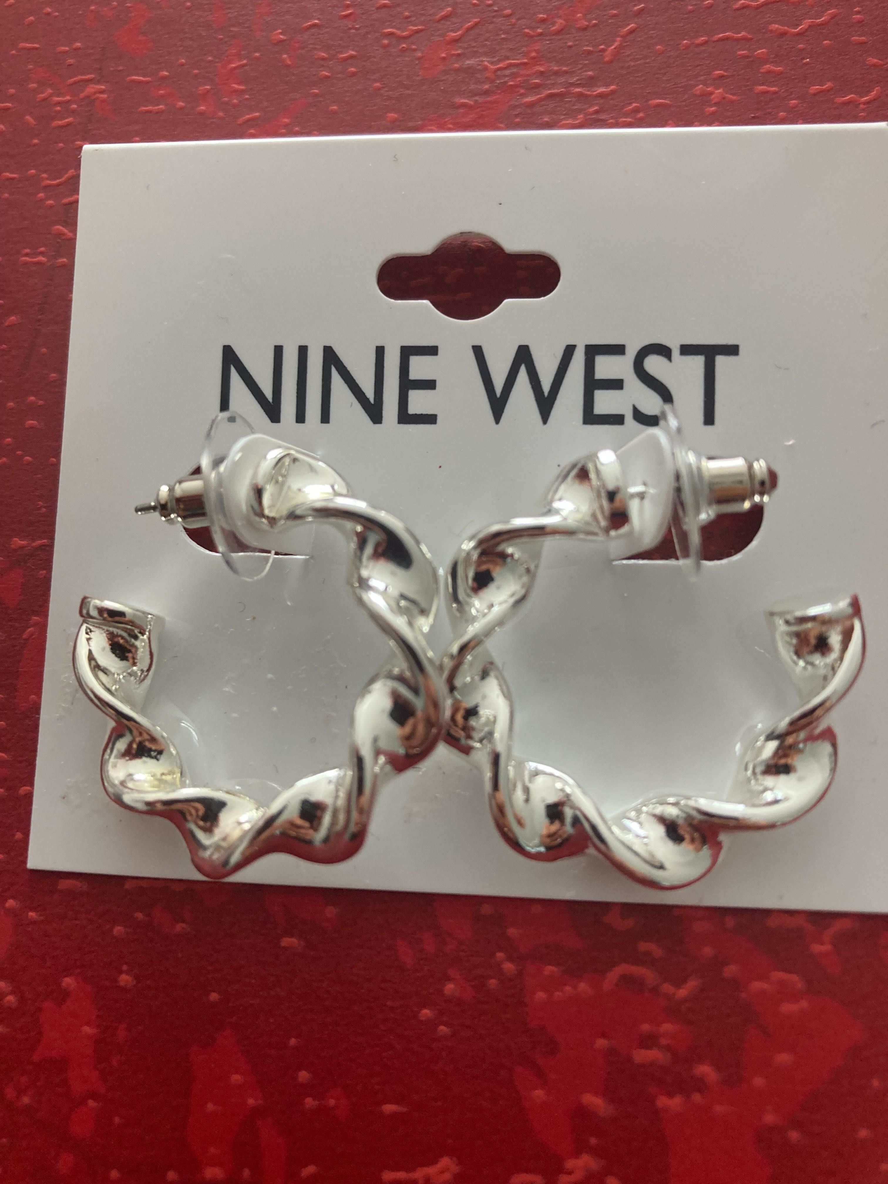 Обеци Nine West - два чифта - ЧИСТО НОВИ