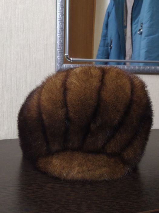 Шапки норковые женские, берет