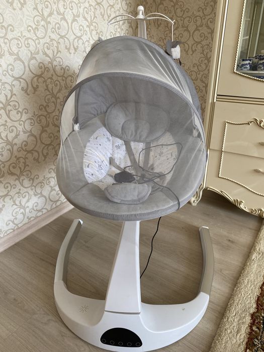 Электро качалка шезлонг