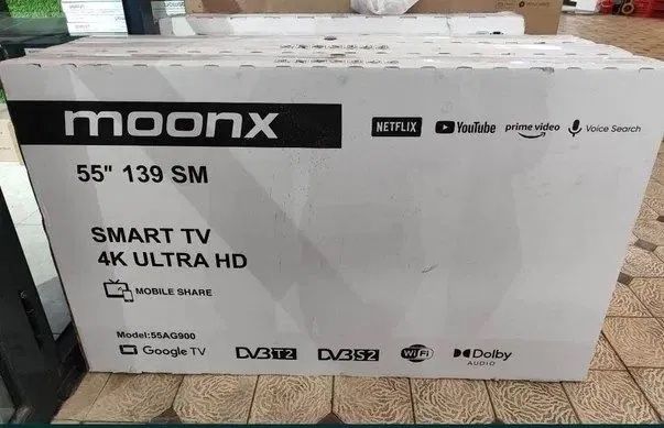 Телевизор Moonx 55” 4K UHD Smart Android TV доставка бесплатно