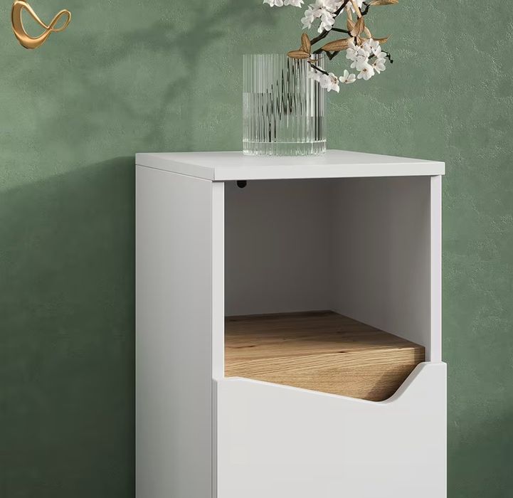 Среден бял шкаф Vicco