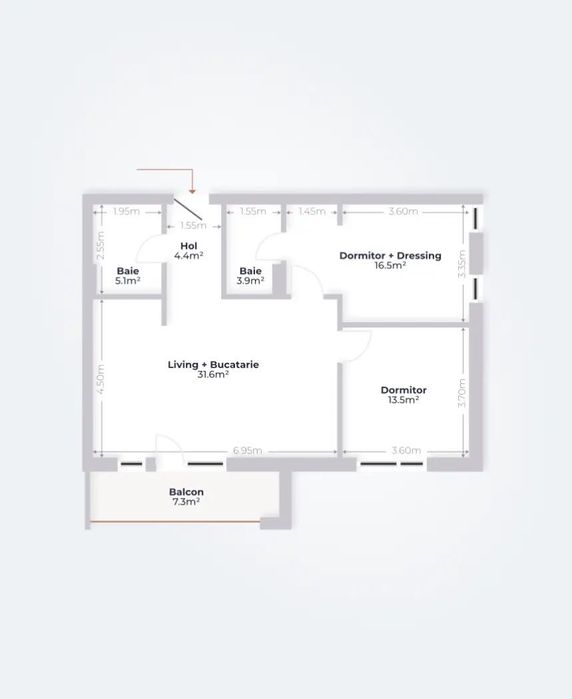 Apartament 3 Camere - MTM Pipera Lake - 83 MP - Proprietar - 2025