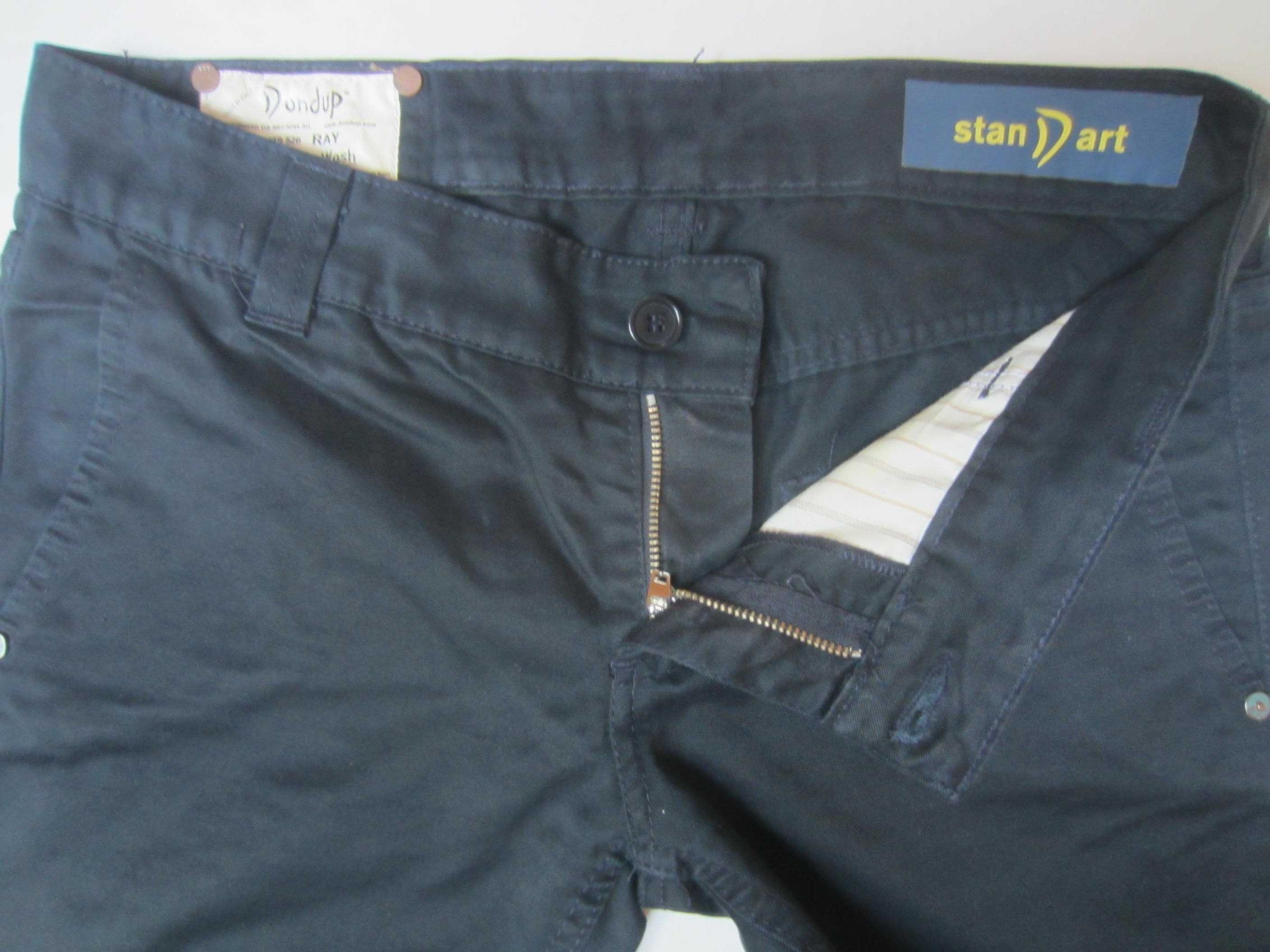 Pantalon dama Dondup RAY,W27,Talie=76cm,Lung=98cm,negri,noi