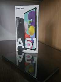 Samsung Galaxy A51, 128GB, Dual SIM, 4GB RAM, 4G, Prism Black.