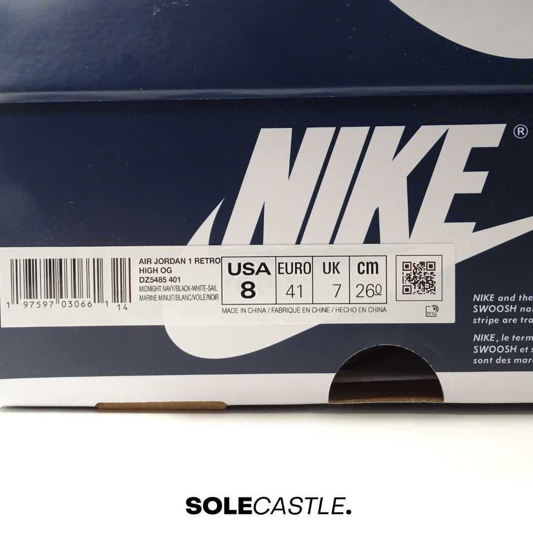 Nike Air Jordan Retro 1 High OG 'Midnight Navy'