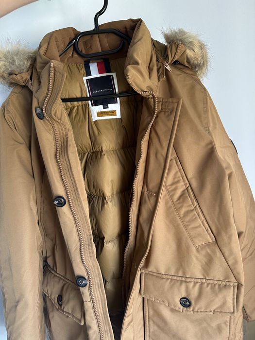 Geacă Tommy Hilfiger The Rockie Parka XXL - Maro preț negociabil