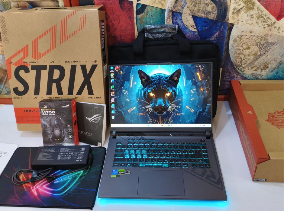 Asus ROG Core i7-13 SSD1000GB RTX4050 ОЗУ16ГБ Игровой Ноутбук Мощный О