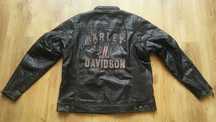 HARLEY DAVIDSON MOTO Leather Jacket Размер XL мото яке есте. кожа 9-27
