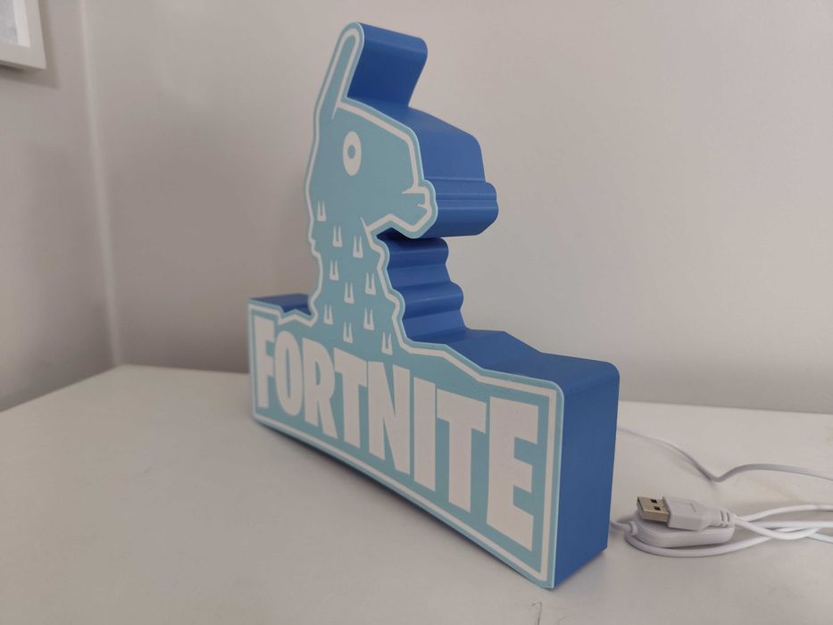 3д лампа Fortnite - 3 варианта