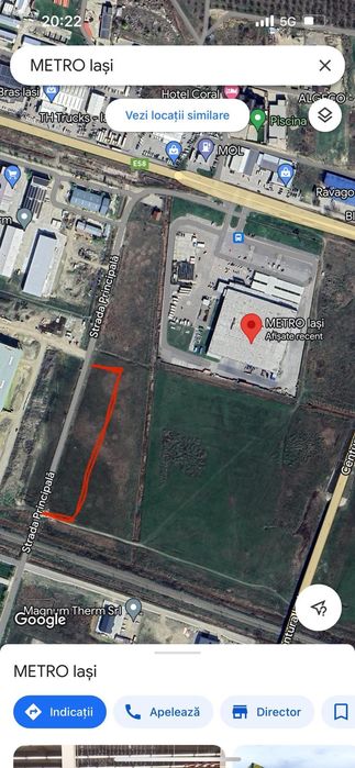 Teren lângă Metro Iasi