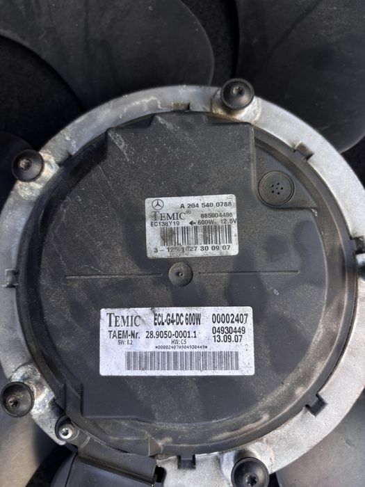 Оригинална перка за Mercedes c320 w204