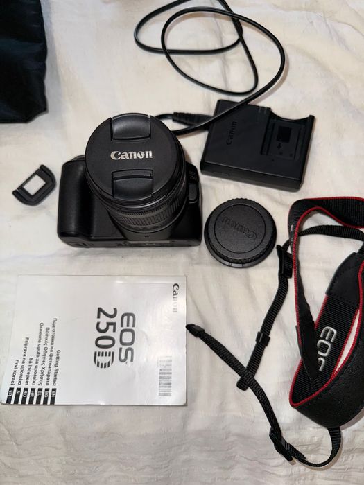 DSLR фотоапарат CANON EOS 250D
18-55 IS 24.1 MPX, WI-FI