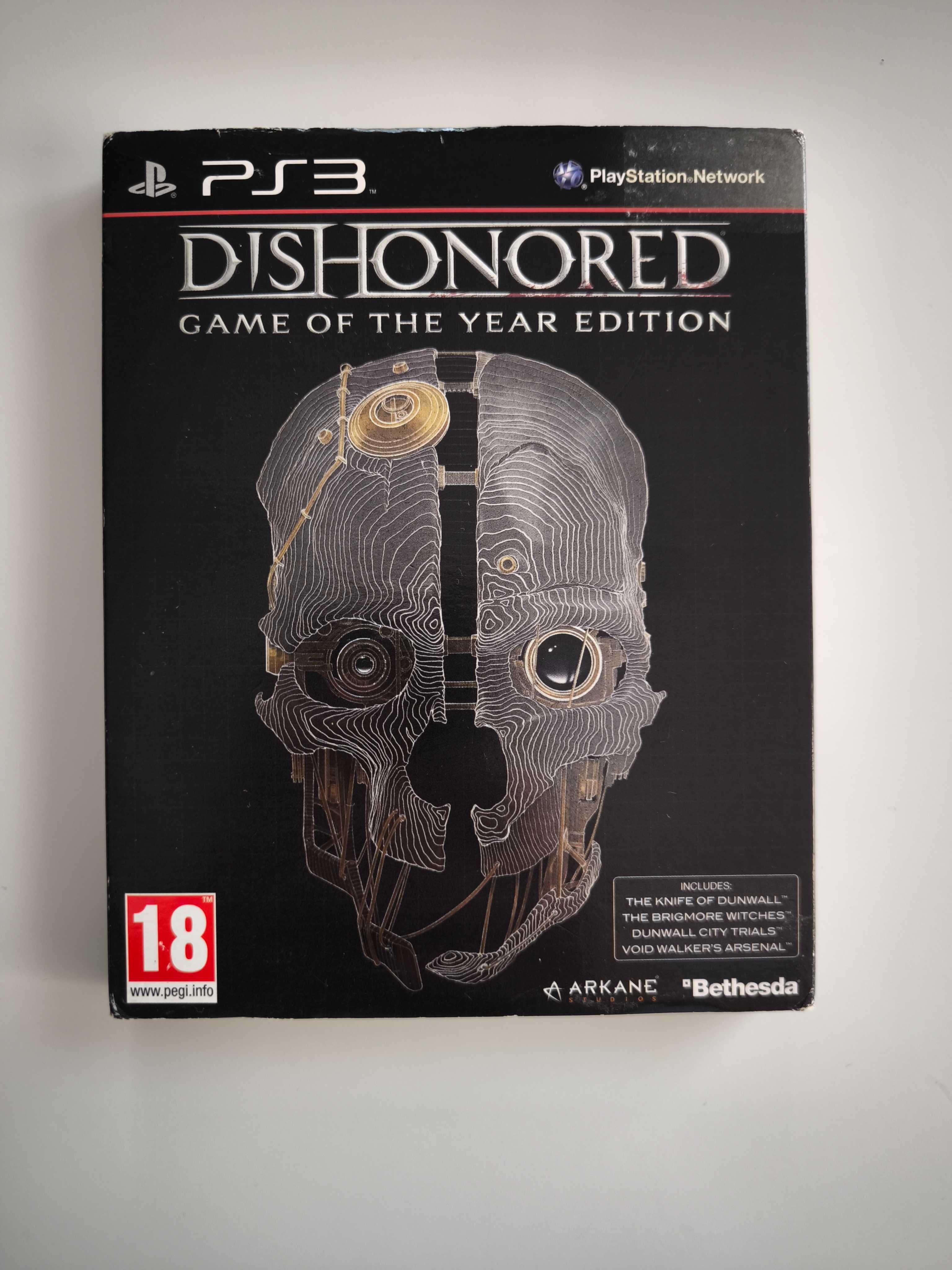 Dishonored GOTY Paper Sleeve PS3 Playstation 3 ПС3