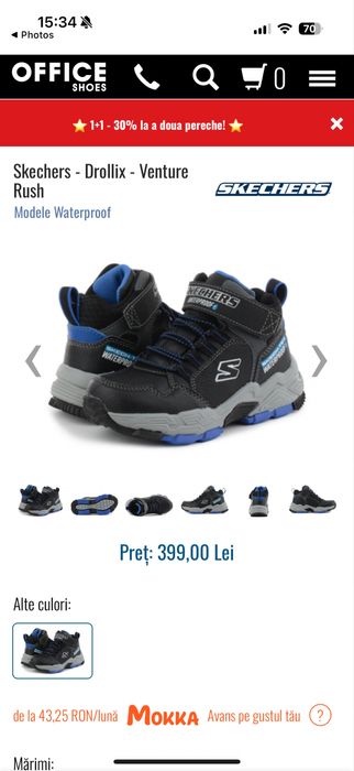 Ghete Skechers 31 baieti