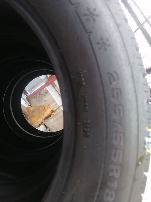 255/55/18 4*Dunlop iarna 109v dot 3420.5,,29mm