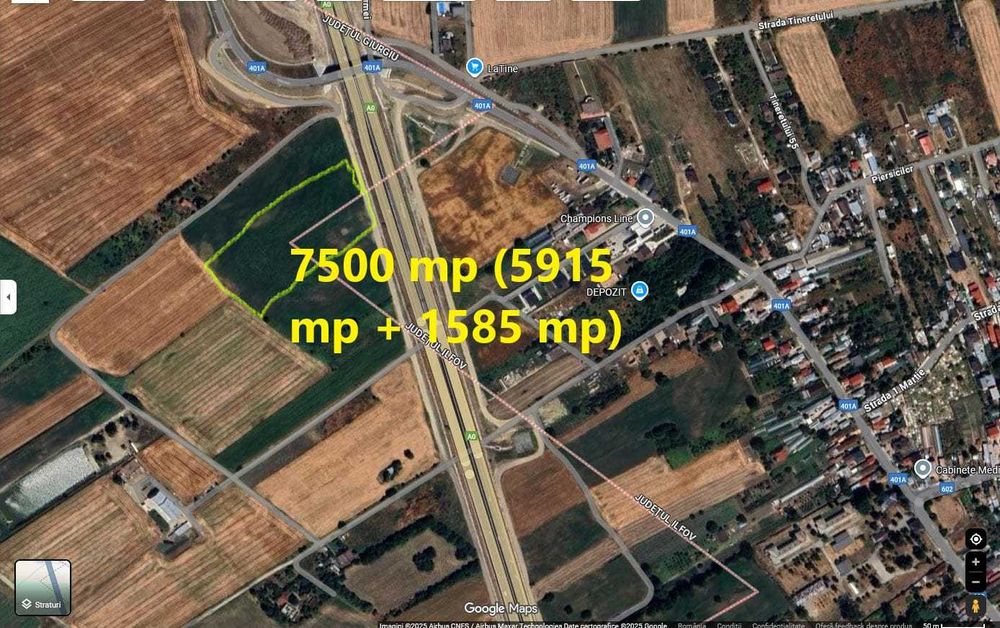 Proprietar oportunitate de investiție A0! Teren 7500 mp