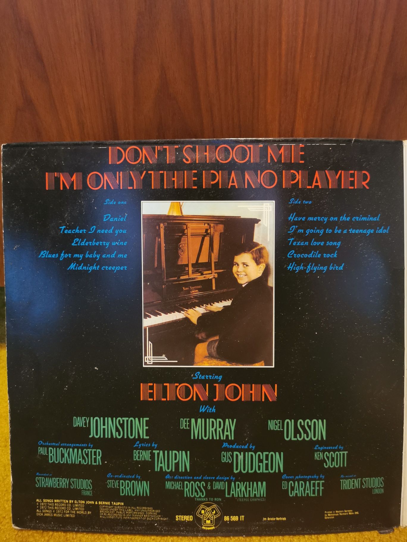 Грамофона плоча на Elton John Елтън Джон