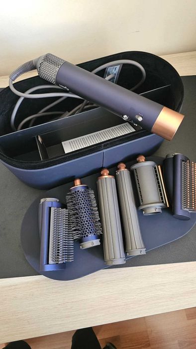 Dyson Airwrap Complete Long HS05 – Albastru de Prusia / Cupru