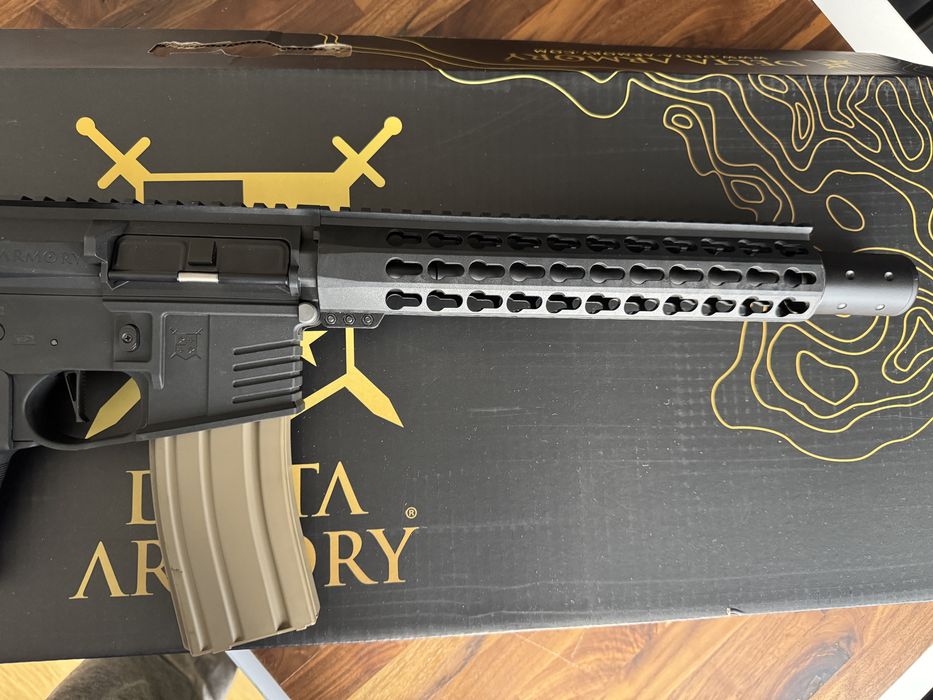 Airsoft карабина Delta Armory M4 AR15 KeyMod 10" PREDATOR Charlie