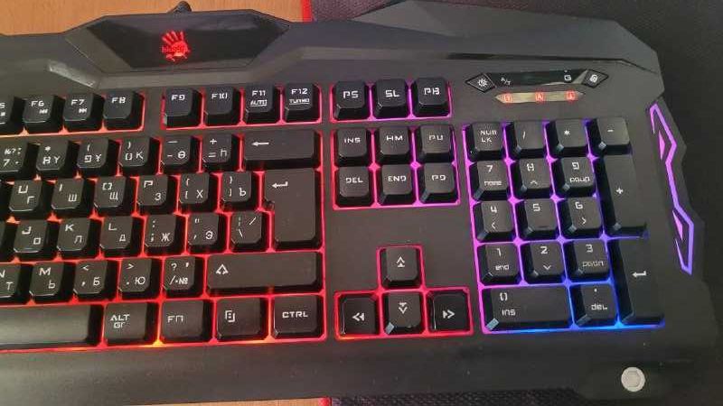 Клавиатура проводная A4Tech Bloody B210